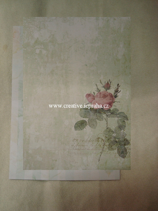 Scrapbooking papíry | papíry A4 perleť,metal,glitr | IC Praha